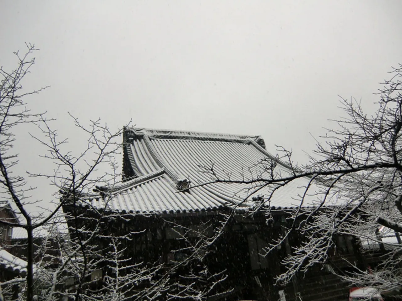 了賢寺の四季(冬)